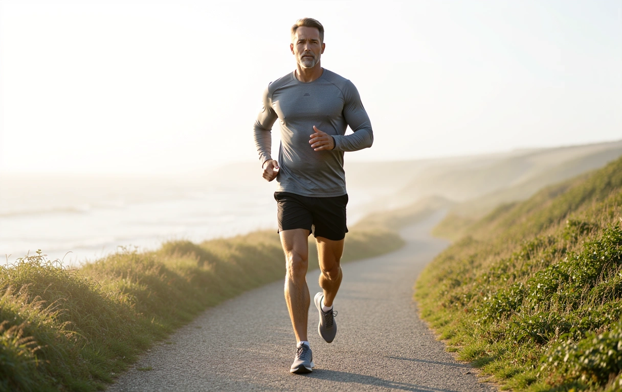 Active lifestyle for men over forty