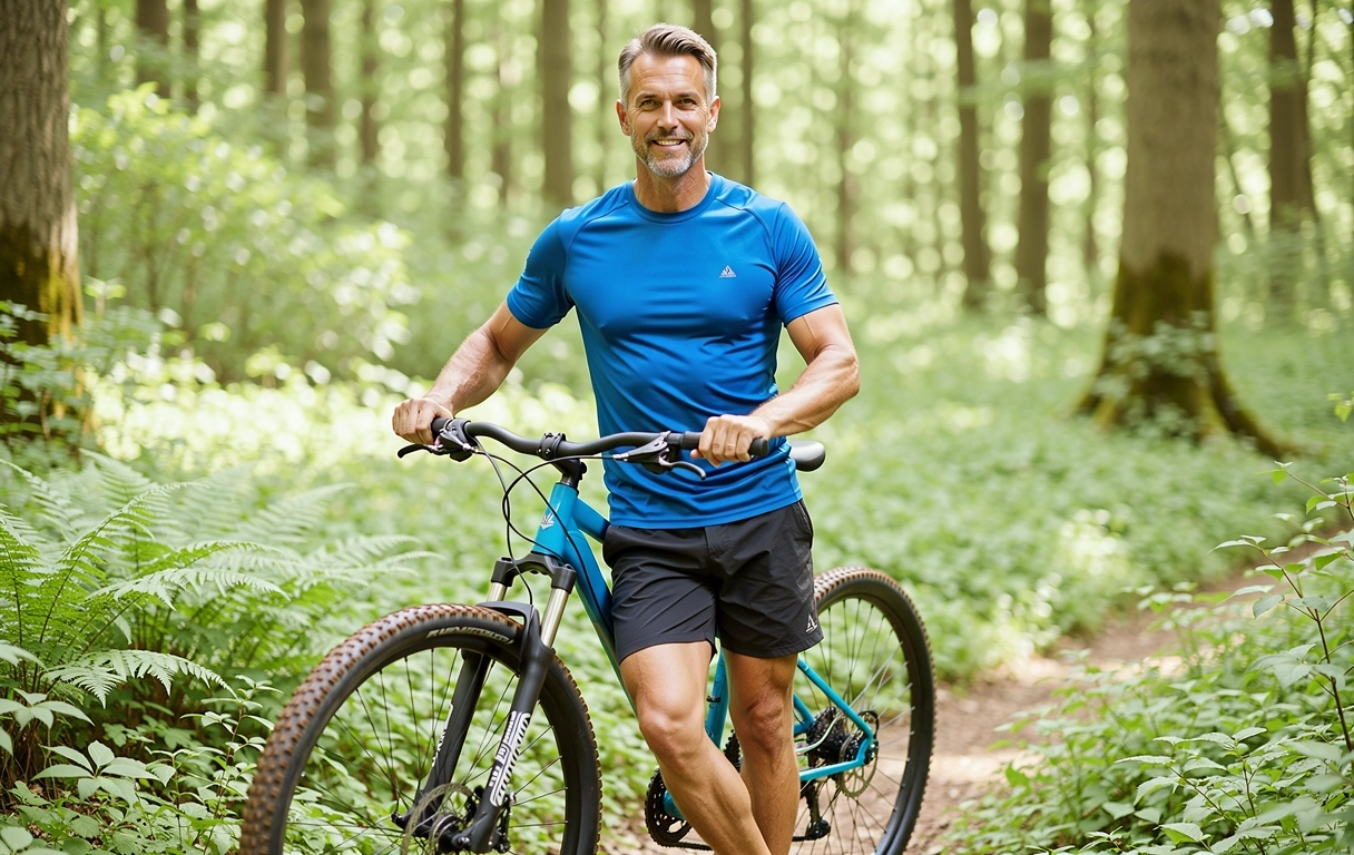 Healthy lifestyle for men over 40